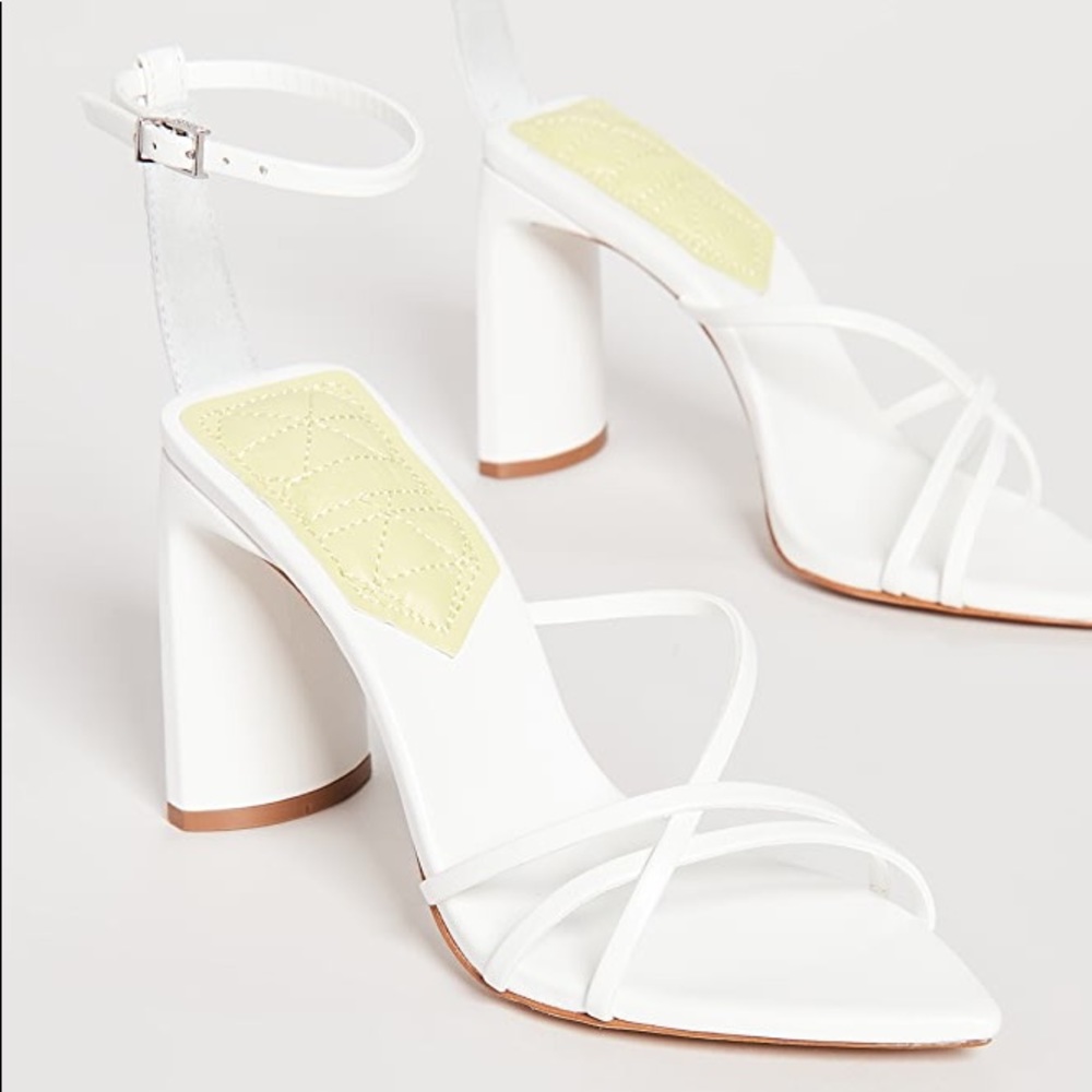 SCHUTZ Franceline Sandals in White
